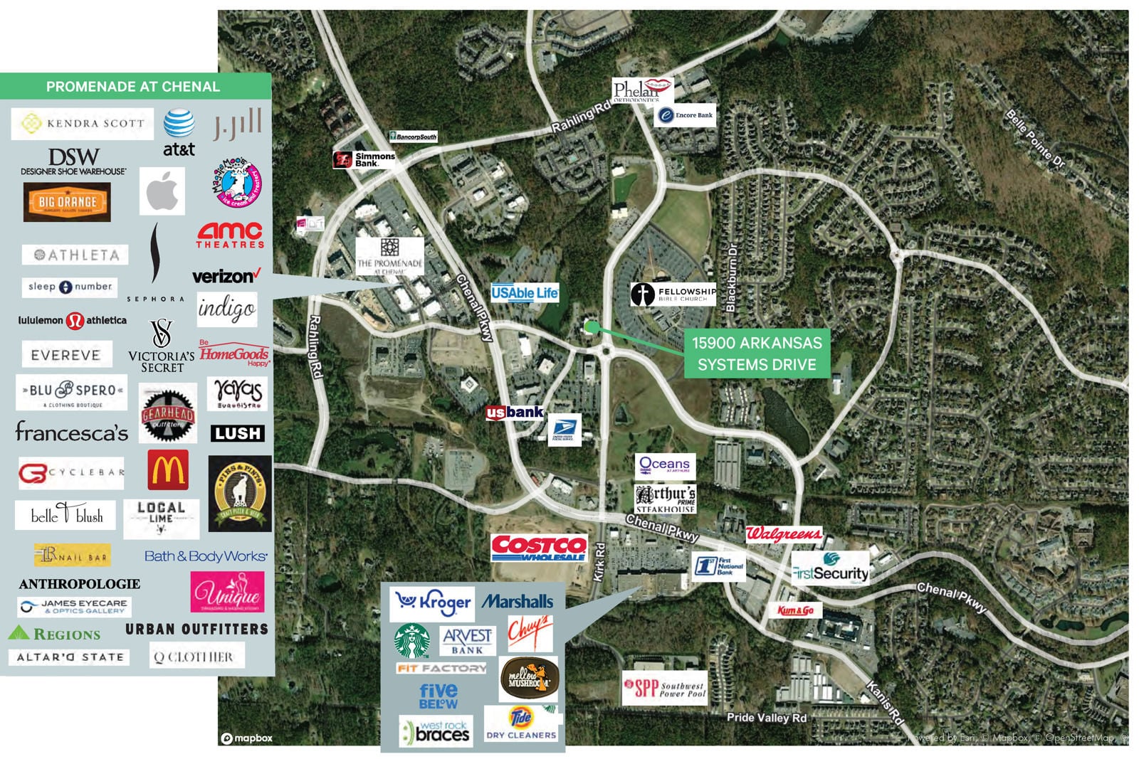 15900 Arkansas Systems Dr-land Labeled Aerial