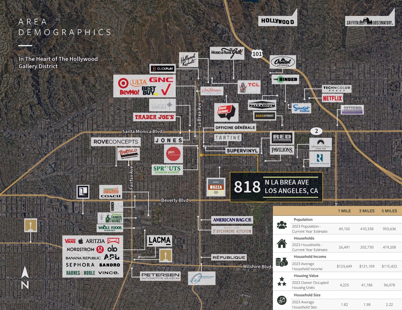 818_N_La_Brea_Area Map