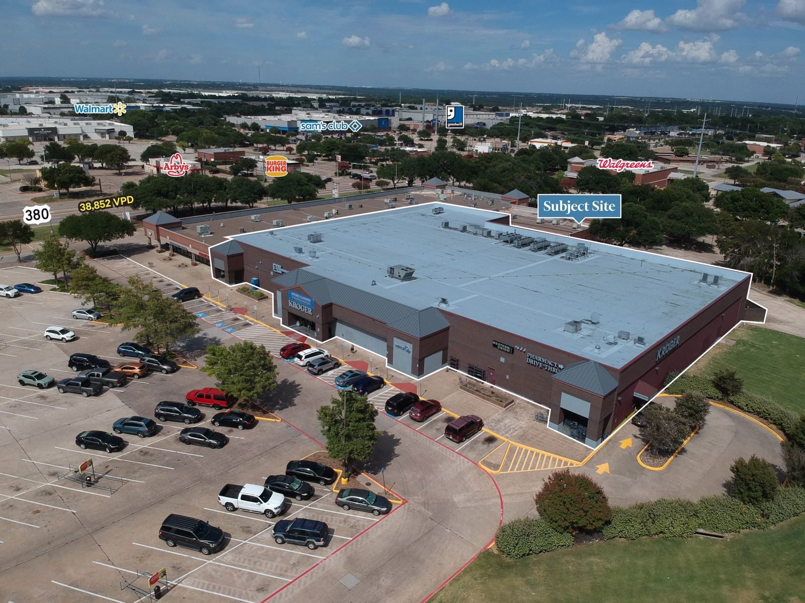 Main Kroger Aerial
