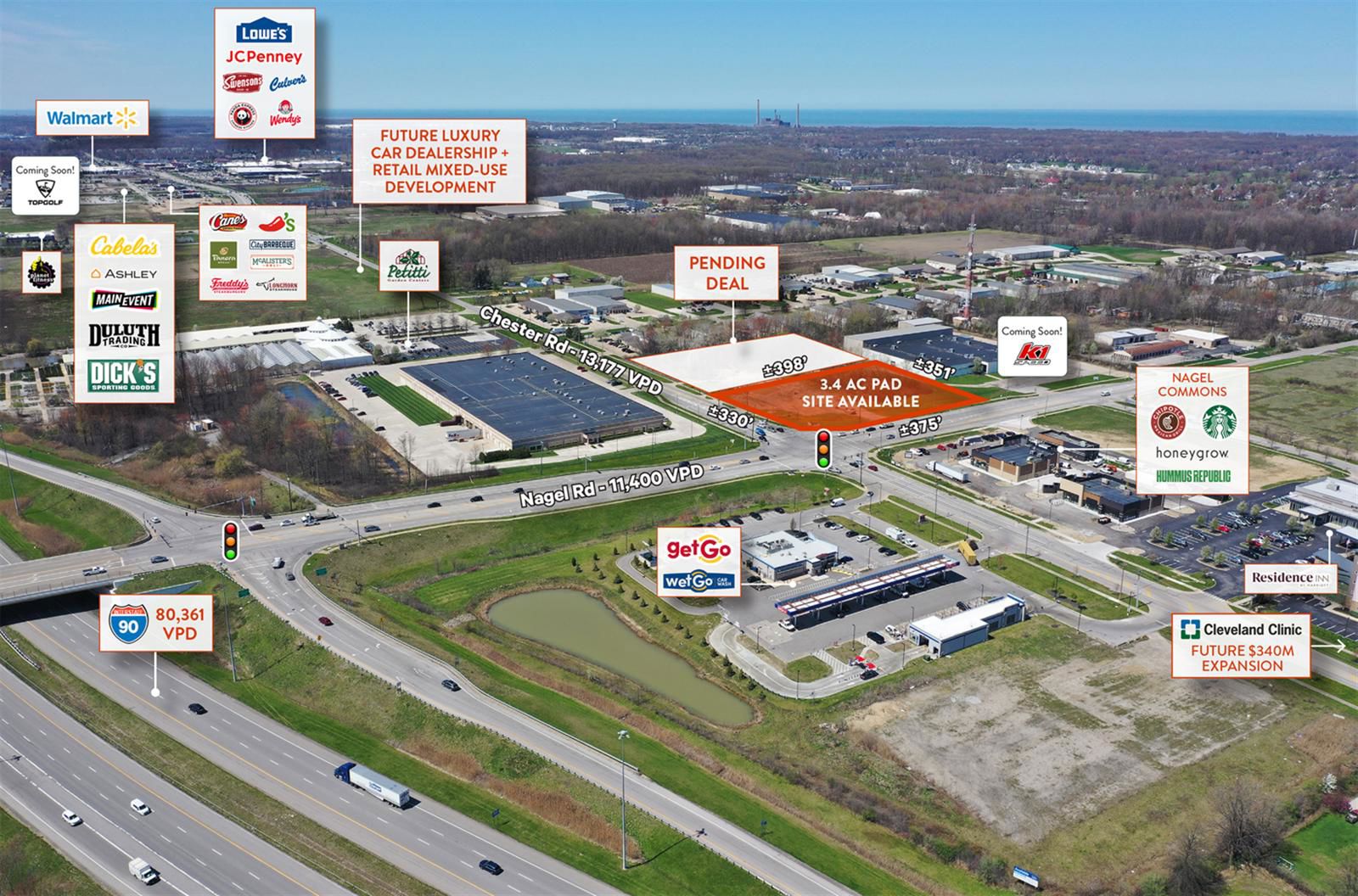 3.4 AC Signalized Highway Development Site 1500 Nagel Road - Image 2