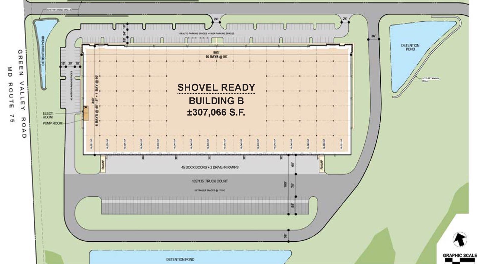 Core5 Frederick Logistics - BLDG B Floorplan