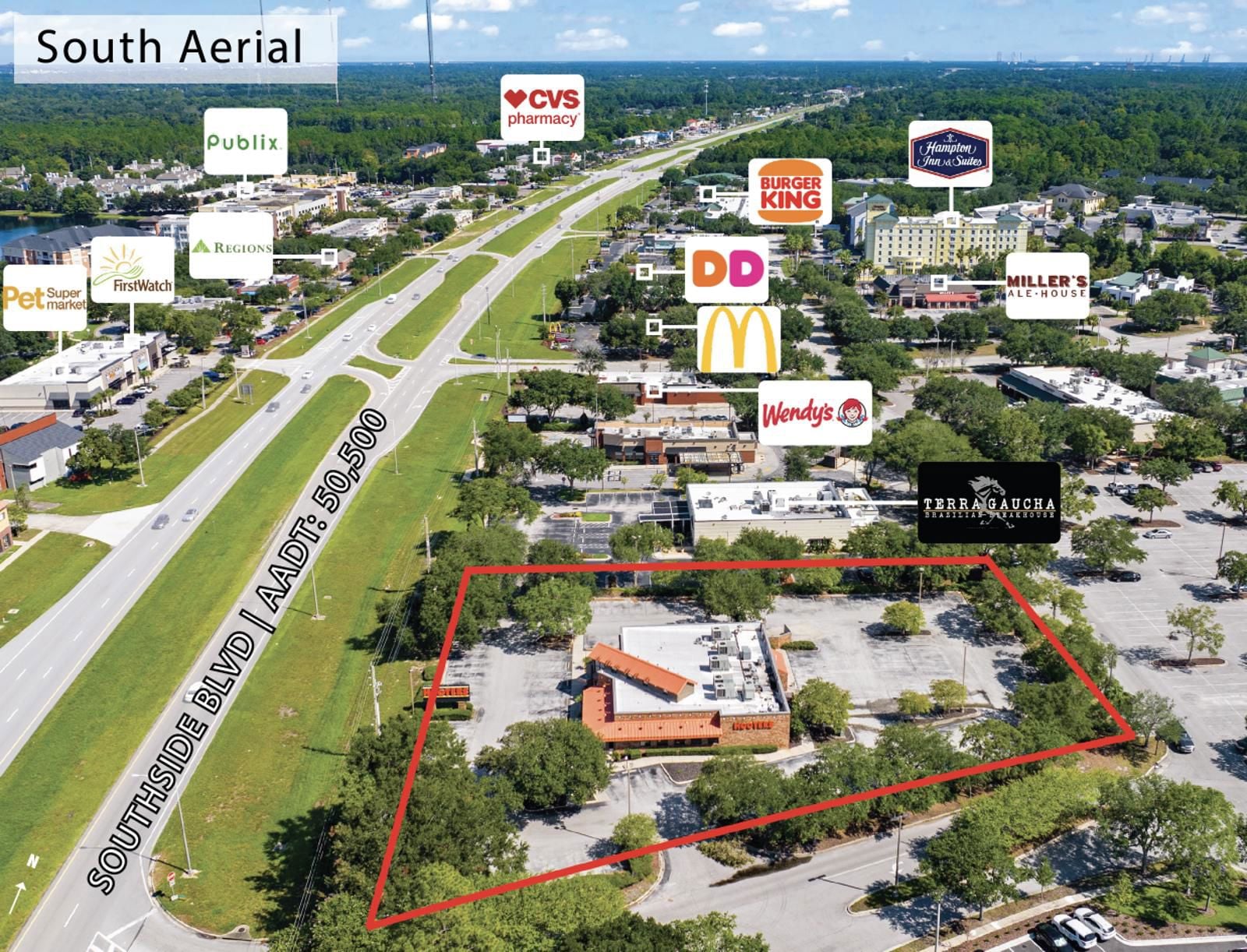 For Lease | 6,250± SF Second-Gen Restaurant Space 4521 Southside Boulevard - Image 5