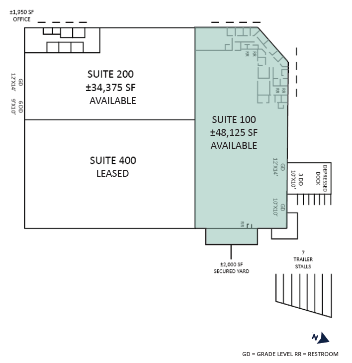 Suite 100 - Floor Plan