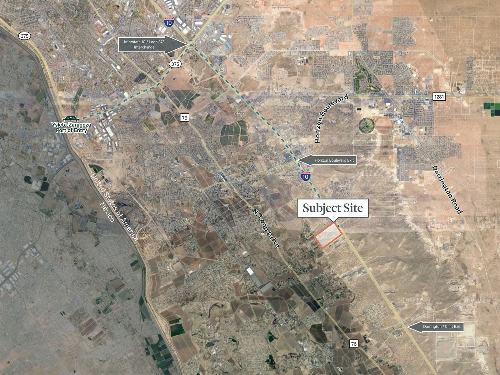 Horizon 10 Land - Wide Aerial