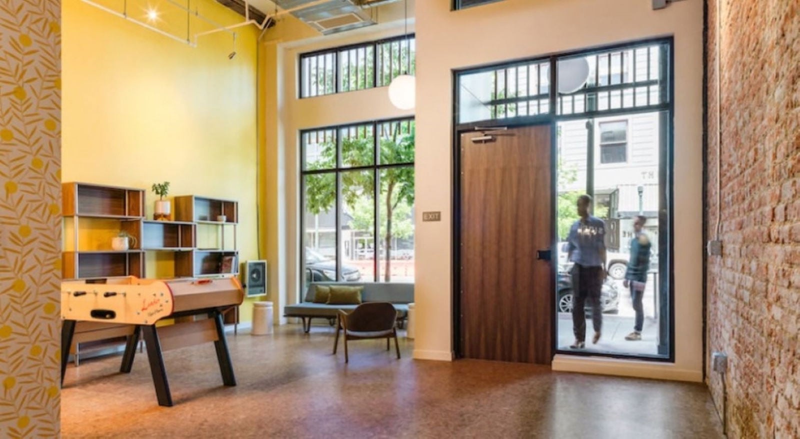 Leasing Lobby Front Door