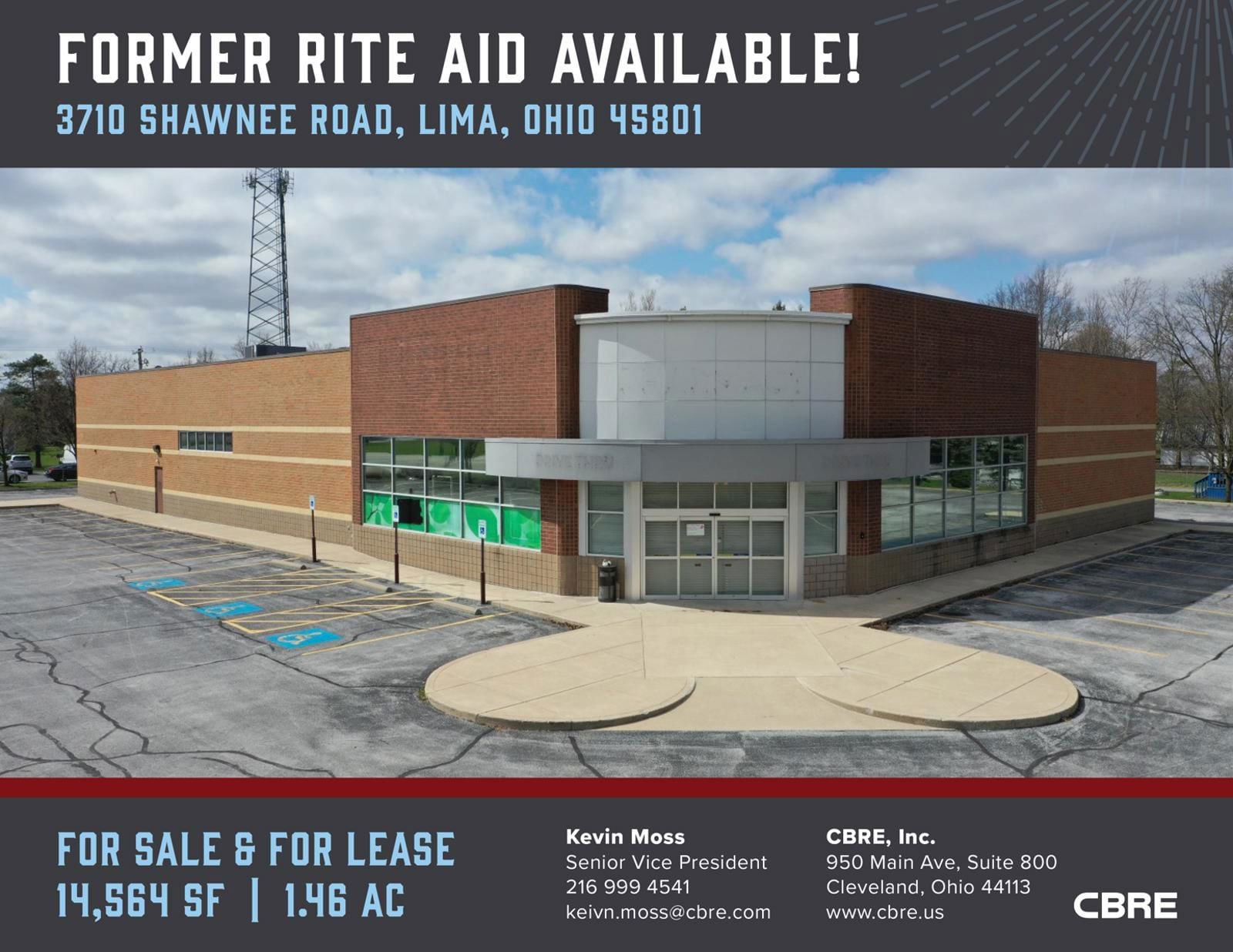 Former Rite Aid Available! 3710 Shawnee Road - Image 1