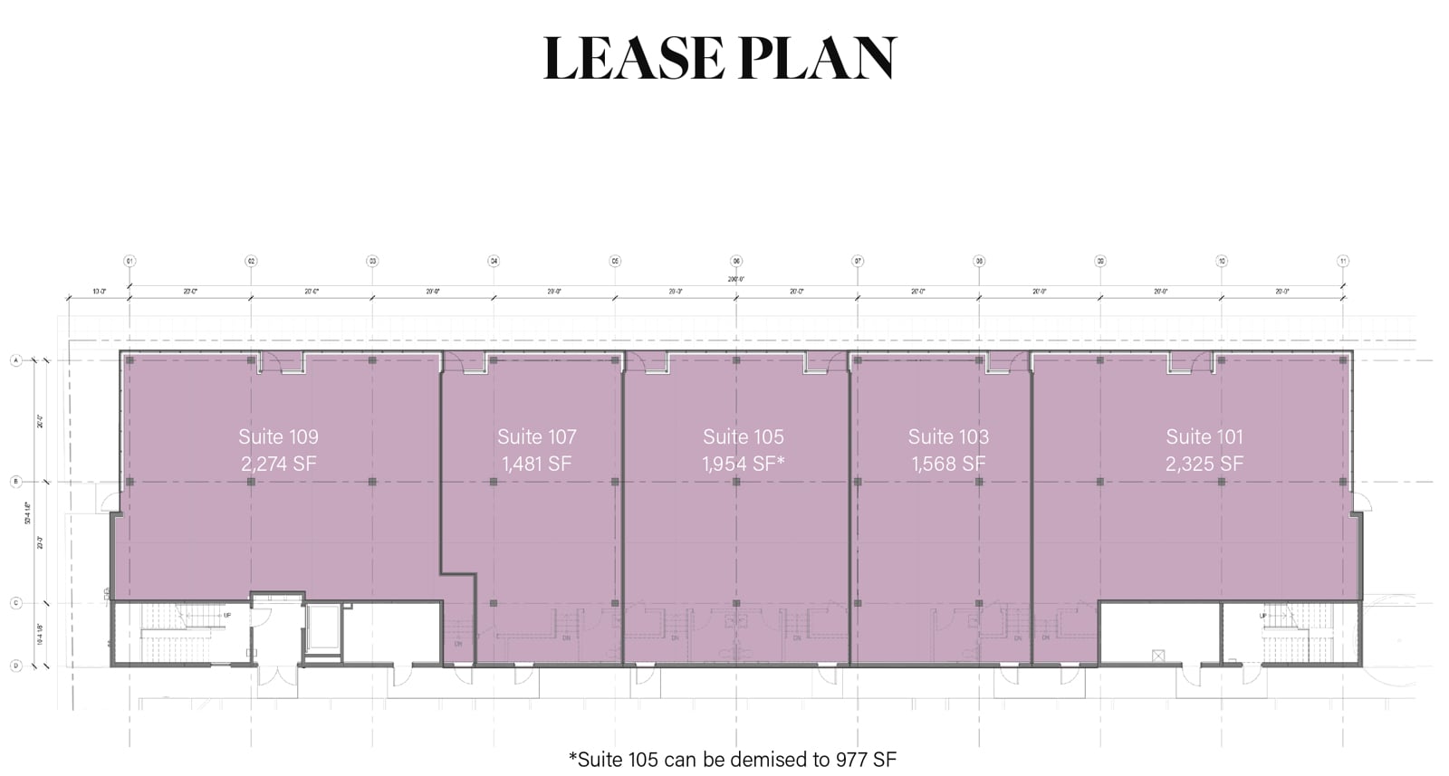 Goldfinch Lofts Lease Plan Page