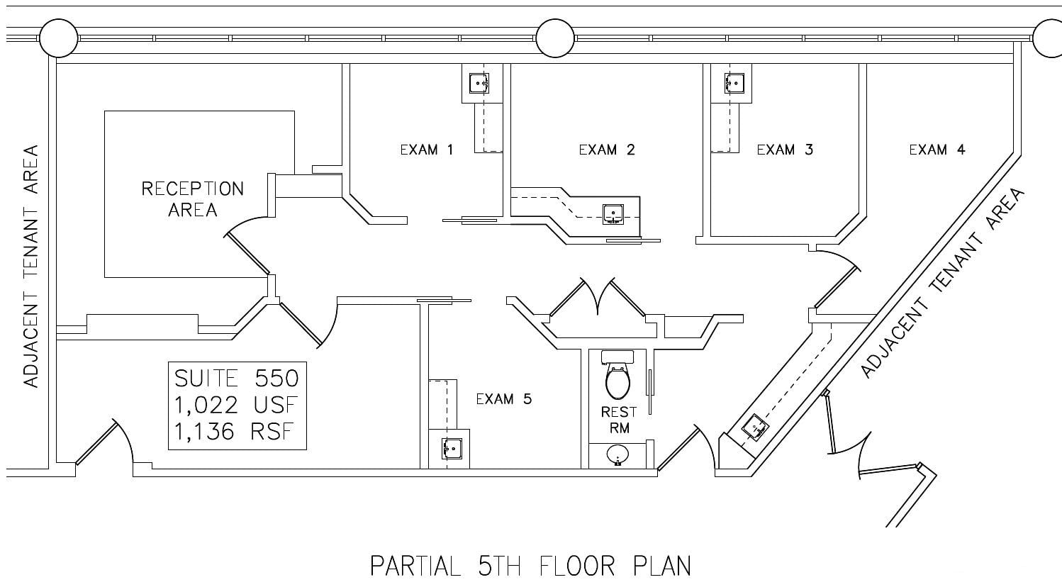 Floor Plan - Suite 550