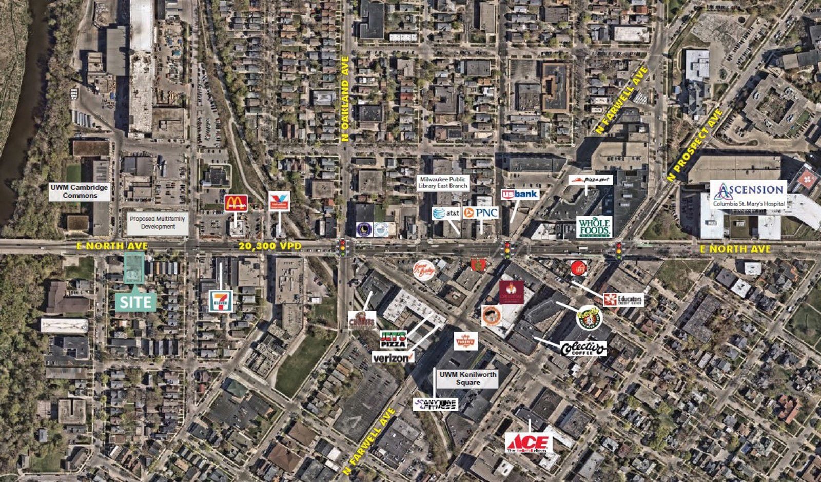 Mid Flight Aerial_1515 E North Ave