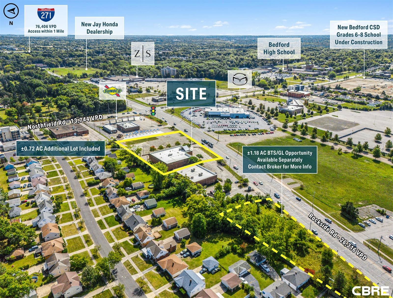 ±12,531 SF / 2 Acre Former NTB Building 21250 Rockside Road - Image 2