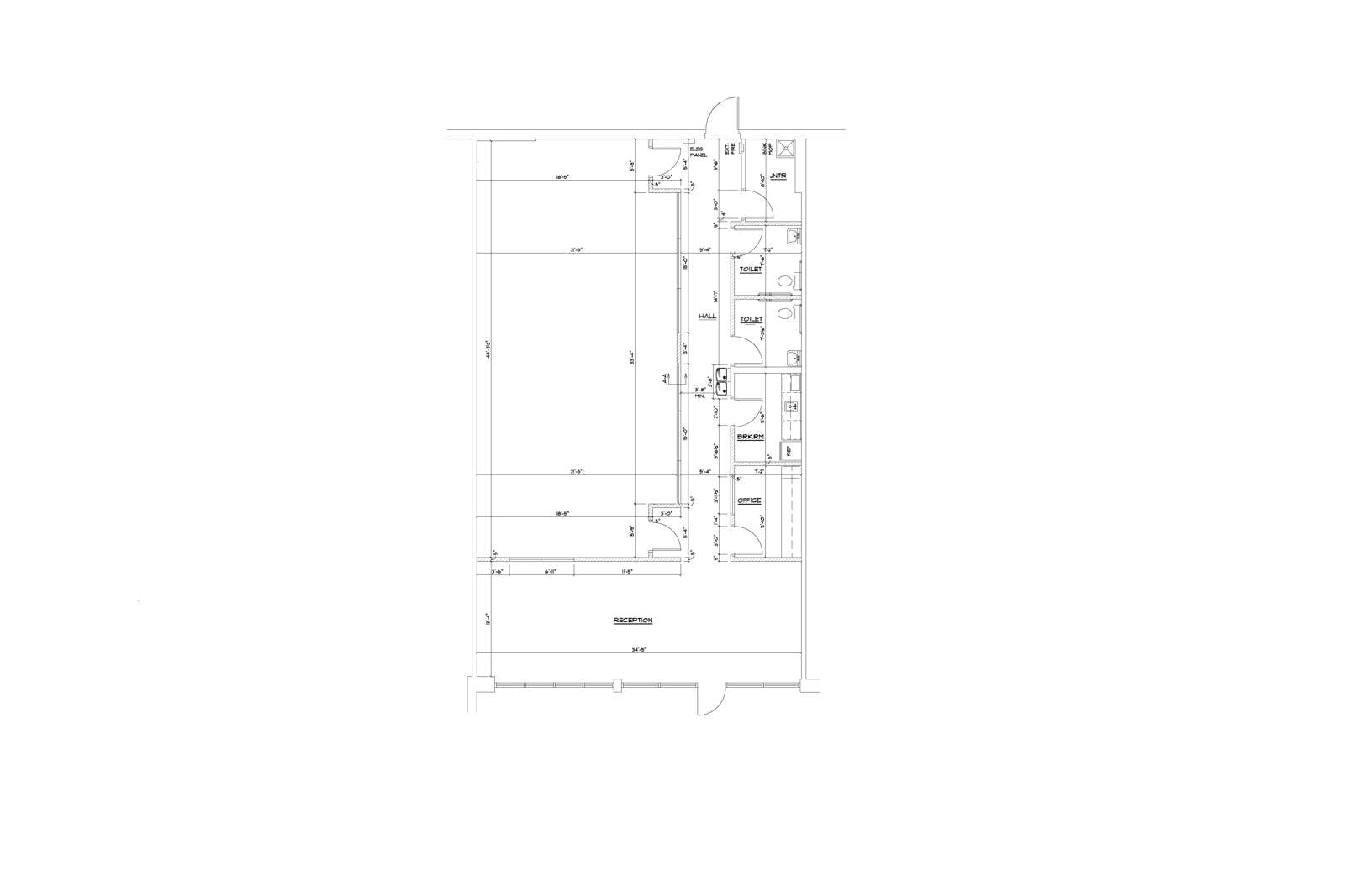 Bartlett Unit 807 Floorplan.