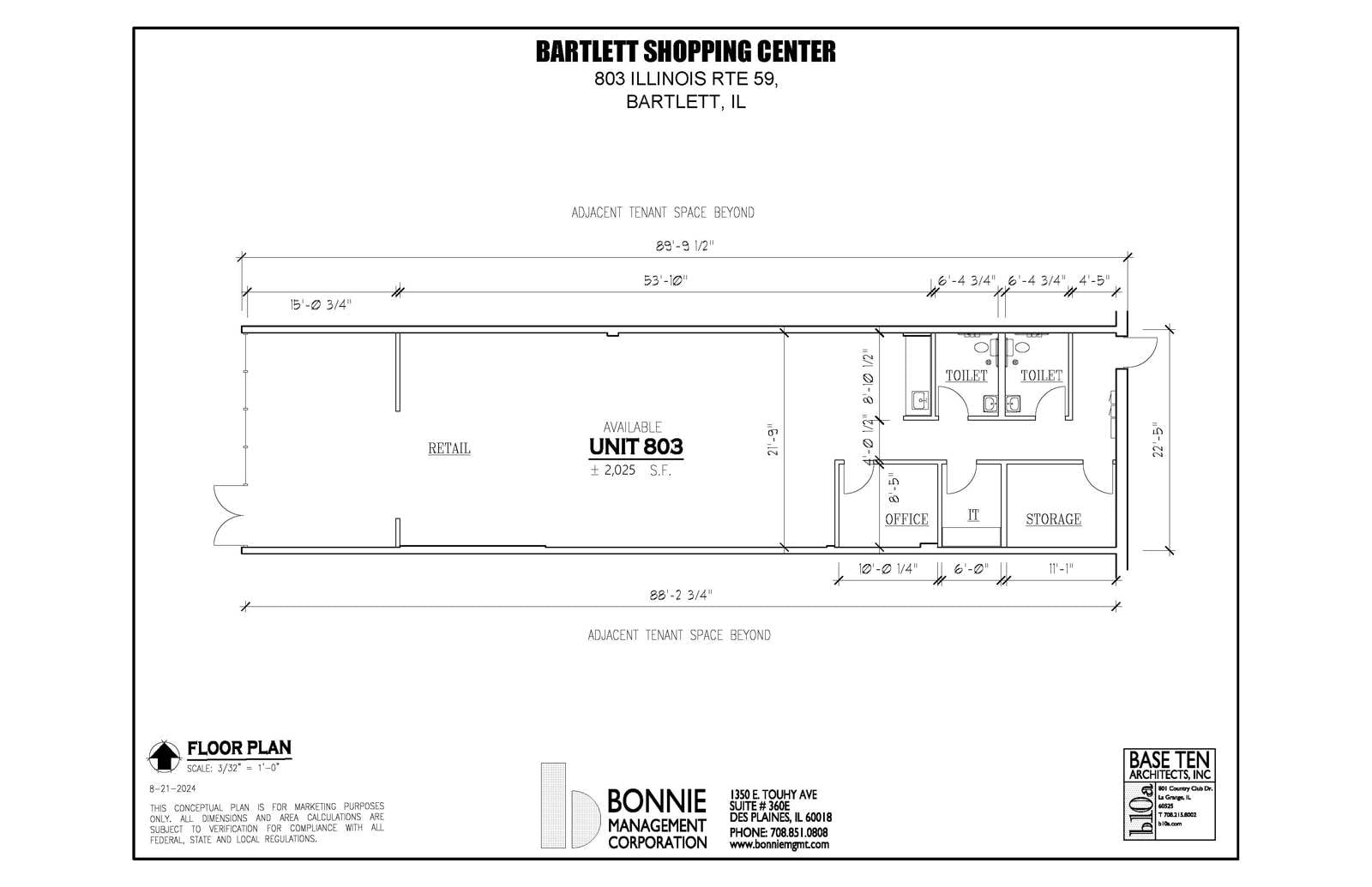 Bartlett Unit 803 01rp