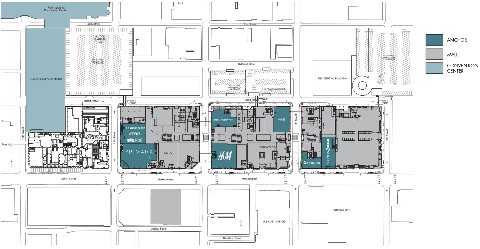 Fashion District Site Plan