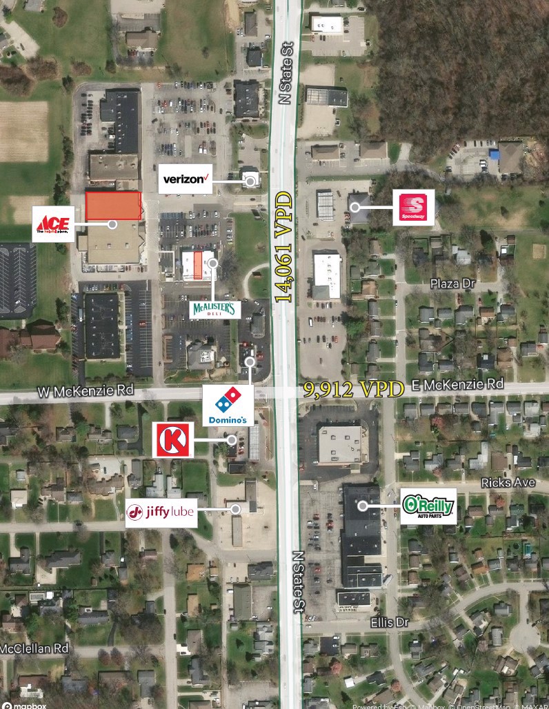 McKenzie Plaza Aerial - CL 