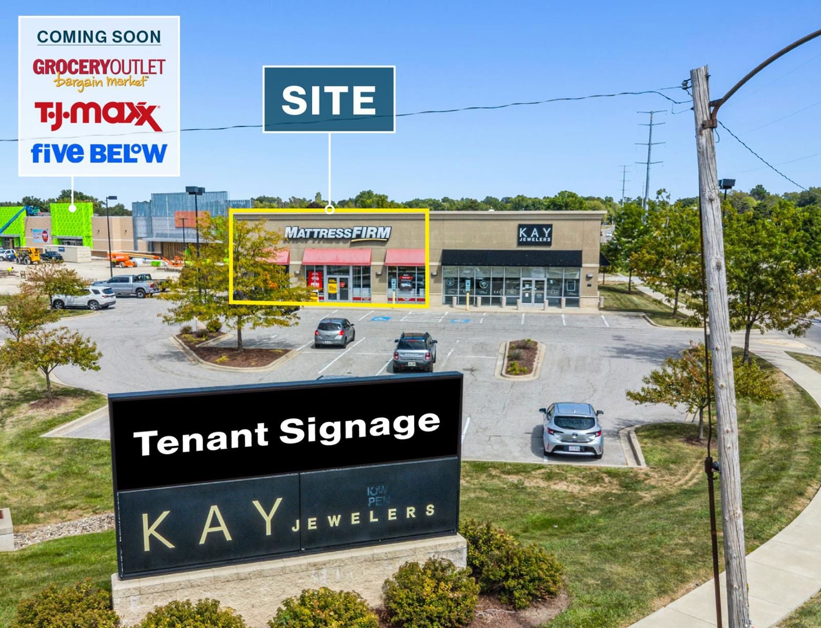 Prime 4,500 SF Endcap across from Light House Commons 4501 North Leavitt Road - Image 3