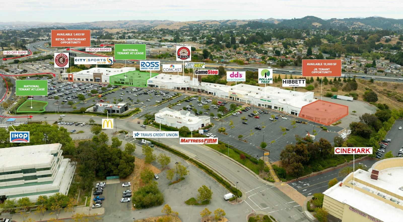 Hilltop Plaza Aerial - August 2026
