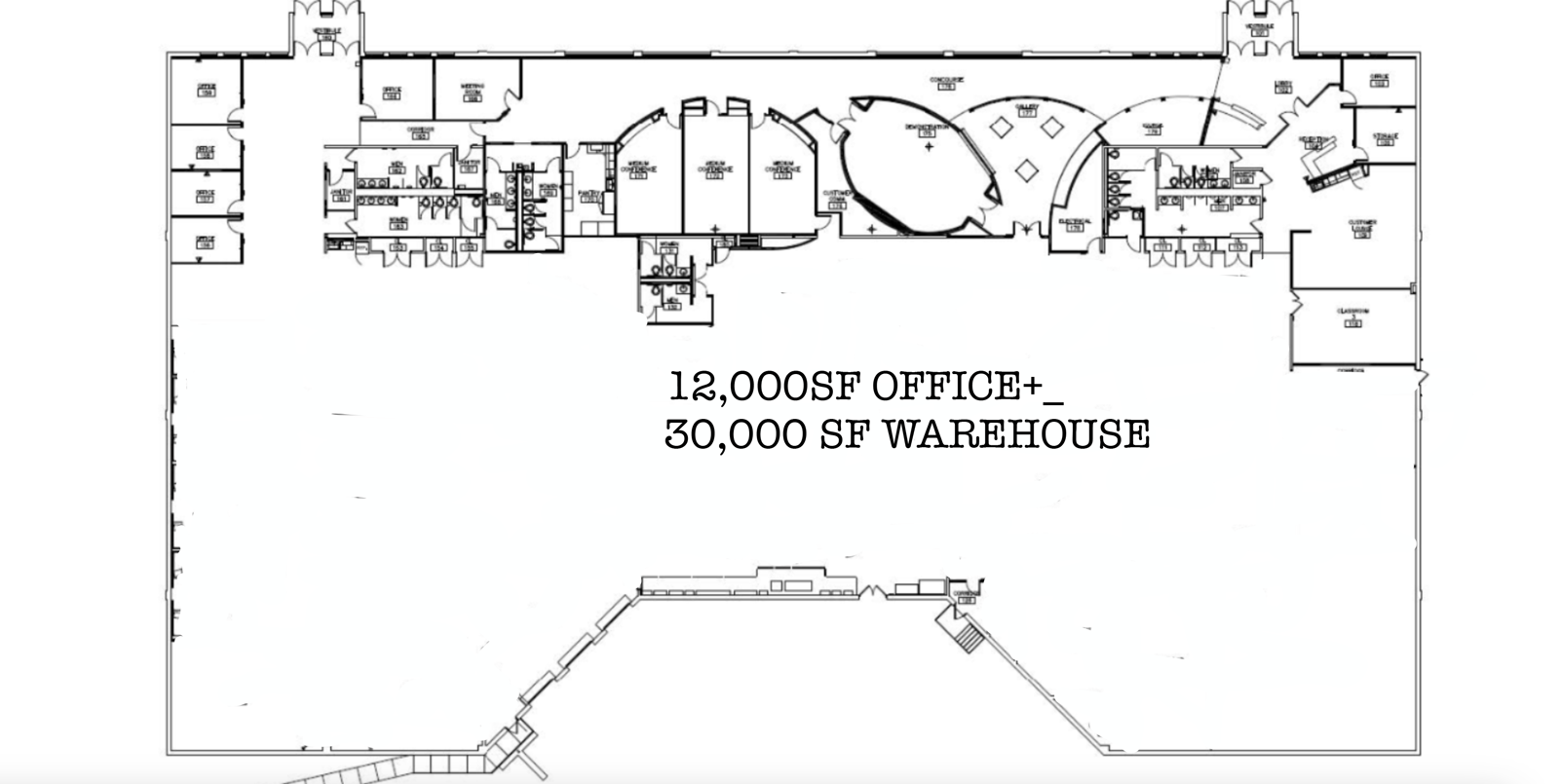 Office and Warehouse Plan