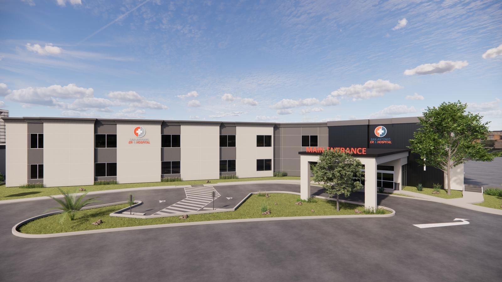 Entrance View - Bird Eye View