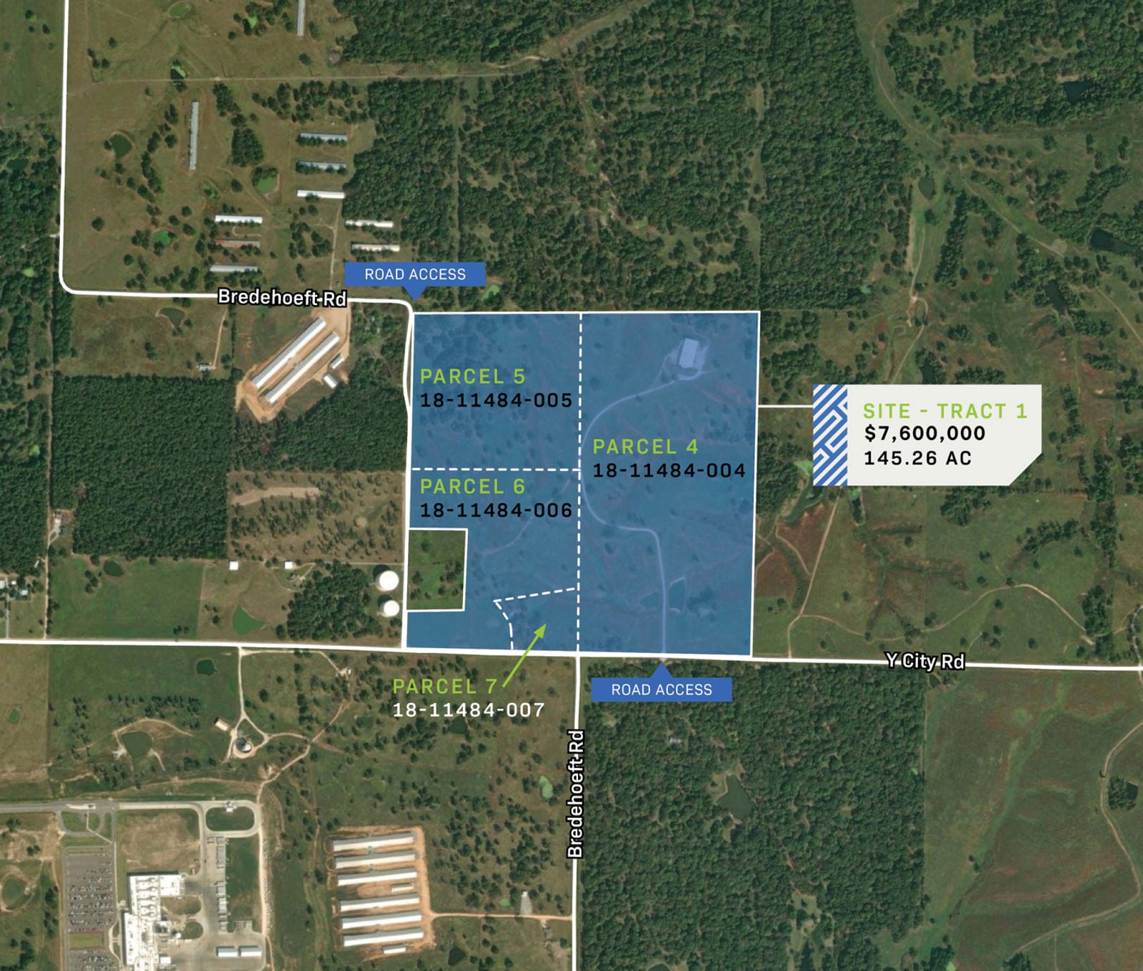 Twelve Stones Parcel Detail Aerial