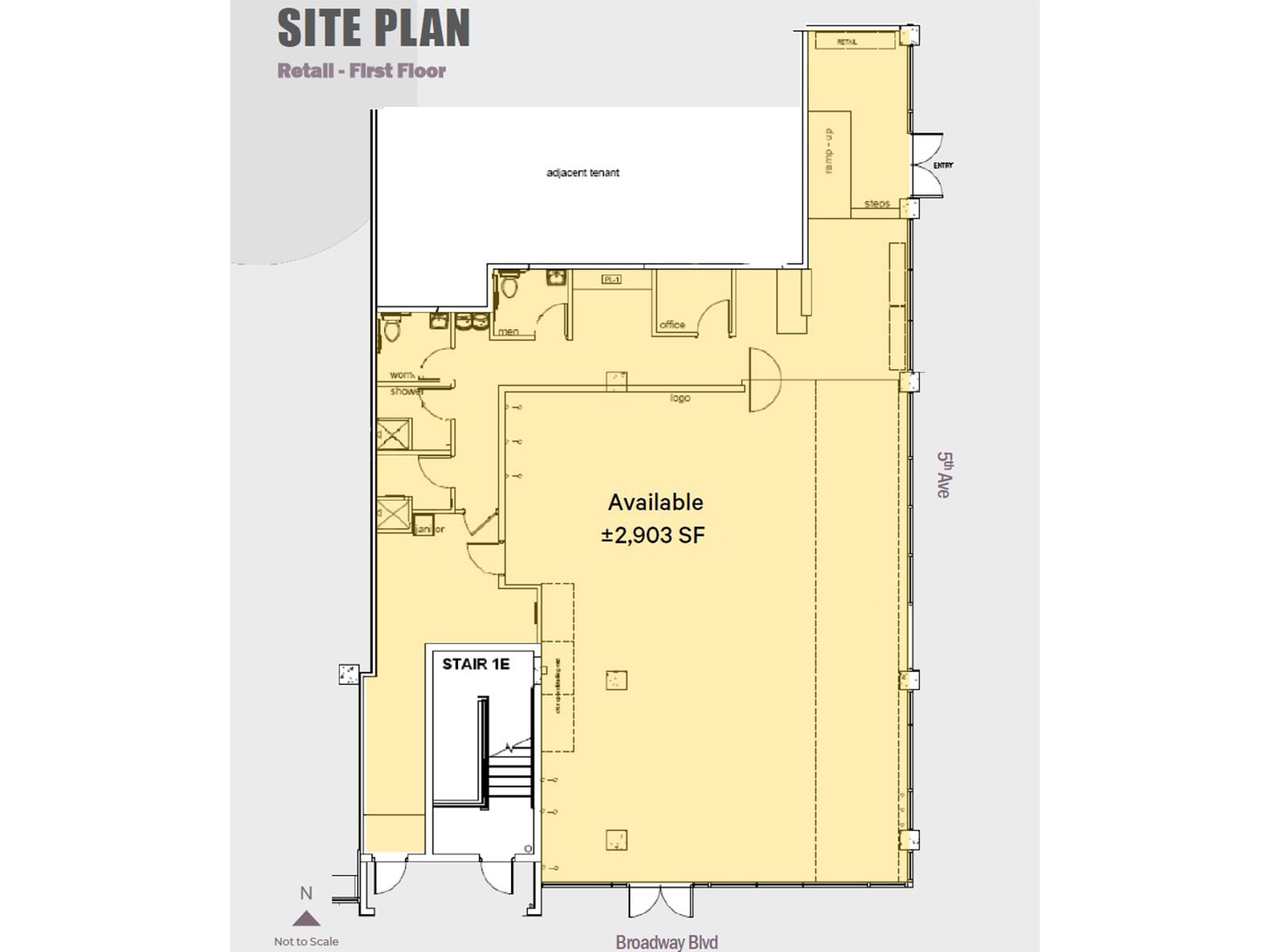 151 E Broadway - Floor Plan