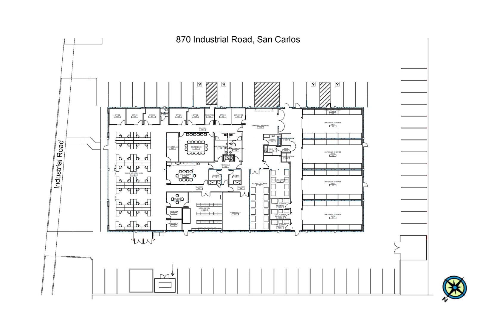 870 Industrial Rd Site Plan 09252025