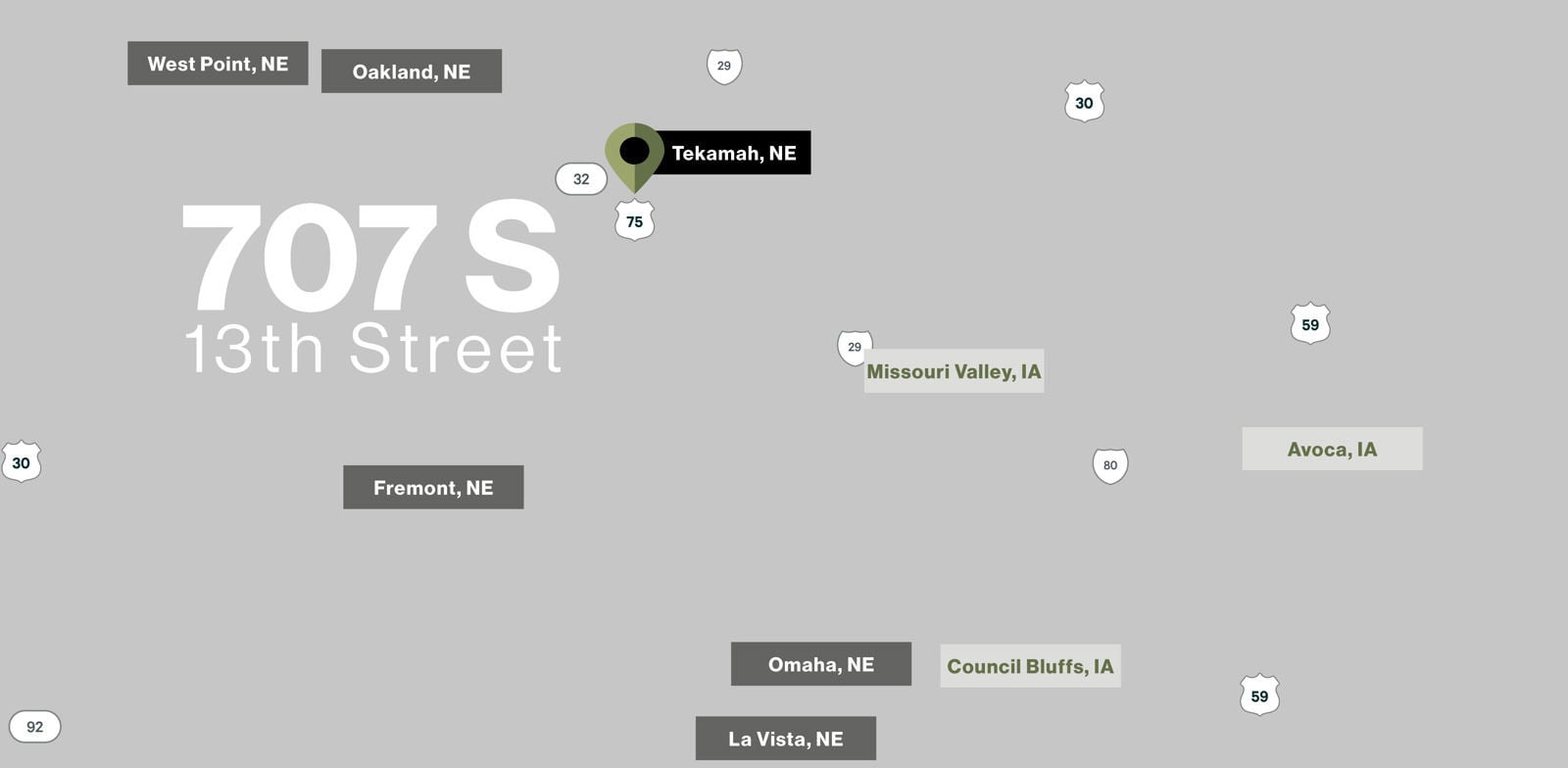 MAIN STREET LOCATION IN TEKAMAH WAREHOUSE WITH OFFICE 707 South 13th Street - Image 11