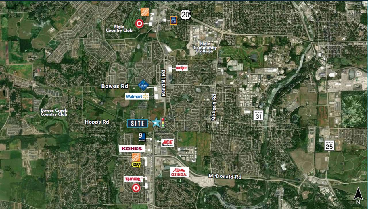 Randall Rd SWC of Randall Road & Hopps Road, Elgin, IL, 60124