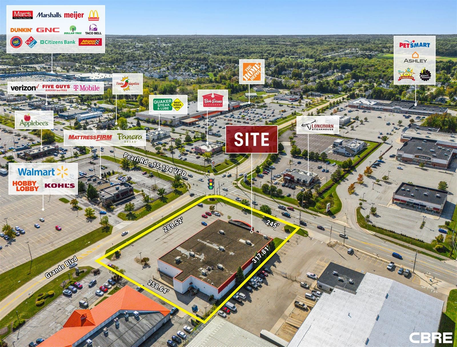 24,317 SF Retail Box on 1.95 AC 4029 Pearl Road - Image 3