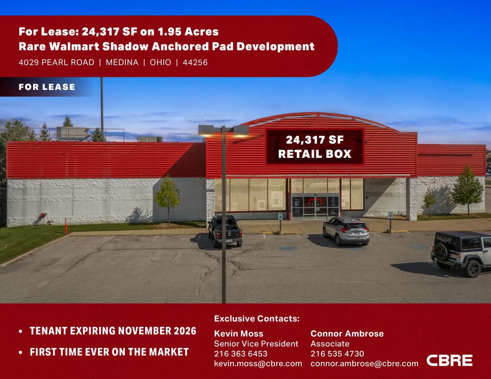 24,317 SF Retail Box on 1.95 AC 4029 Pearl Road - Image 1