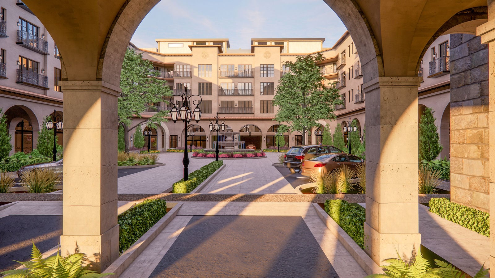 13 Main Courtyard