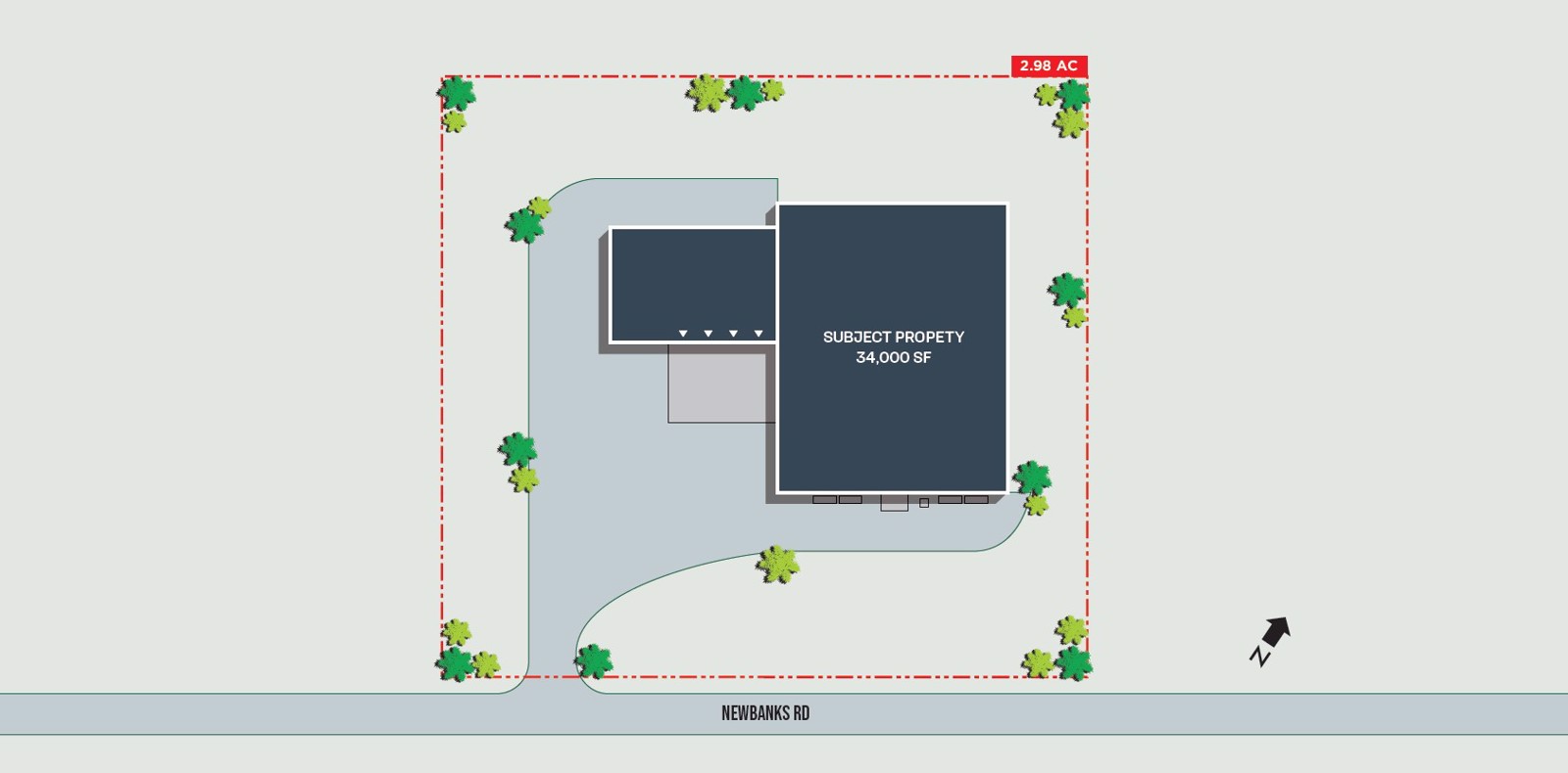 site plan_26609 Newbanks Rd