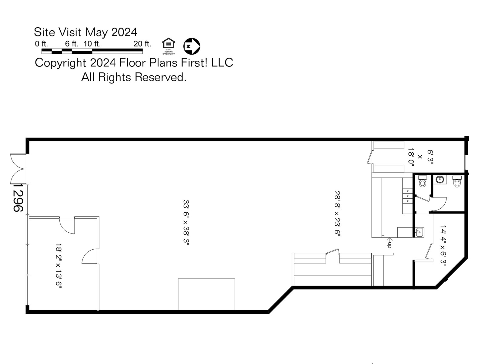 Flowing Wells Plaza_1296 Floor Plan