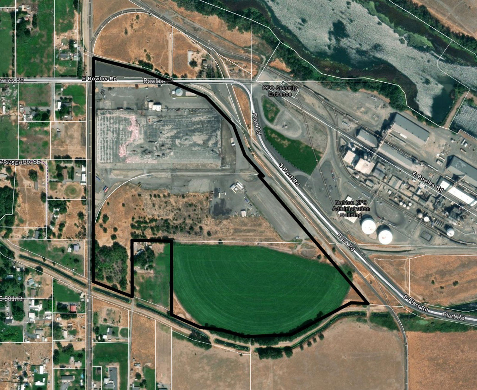 Aerial Boundary Lineage Kennewick 062325