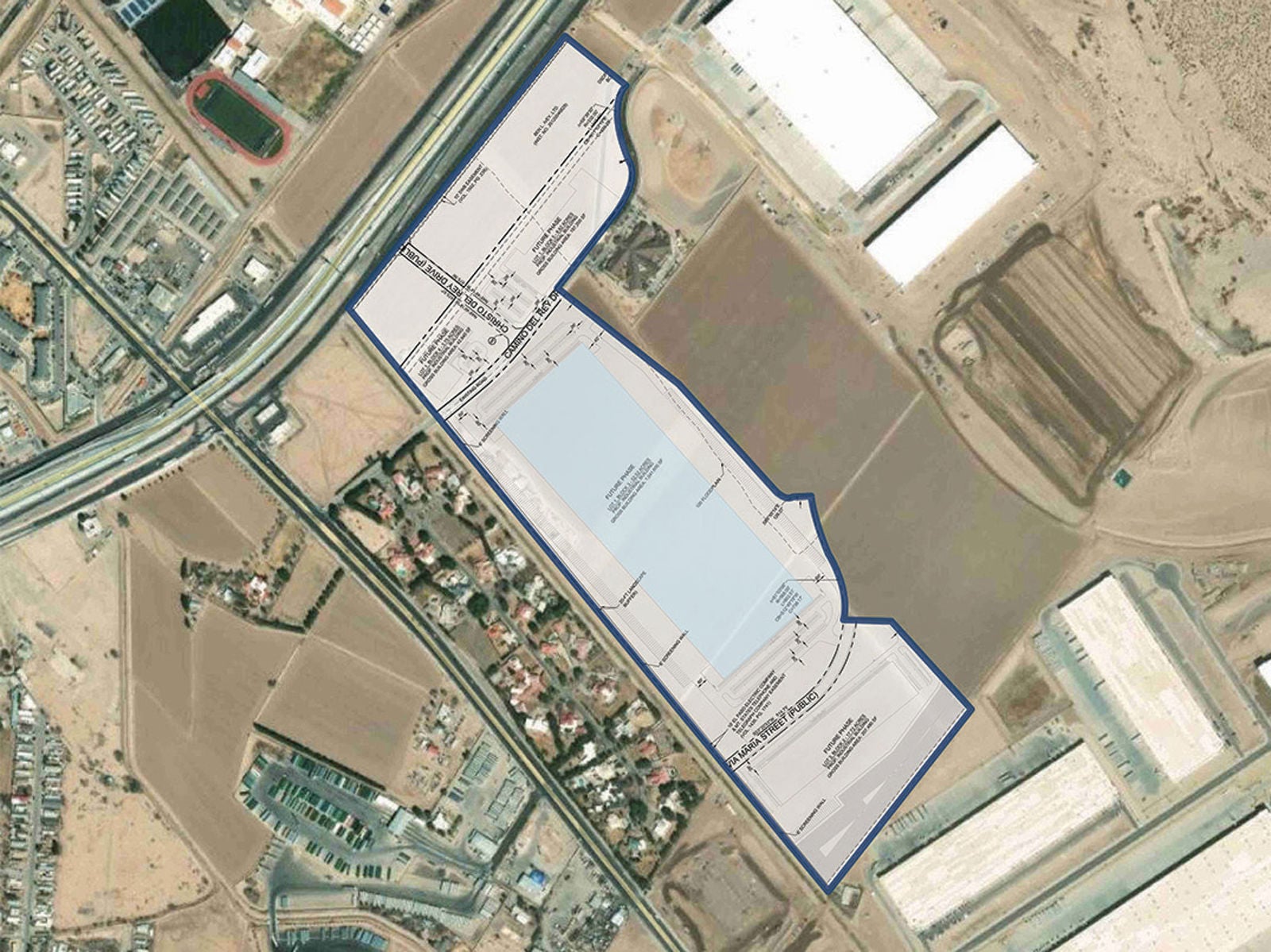 Rancho Del Rey Logistics Park - BTS Opportunity - Aerial View