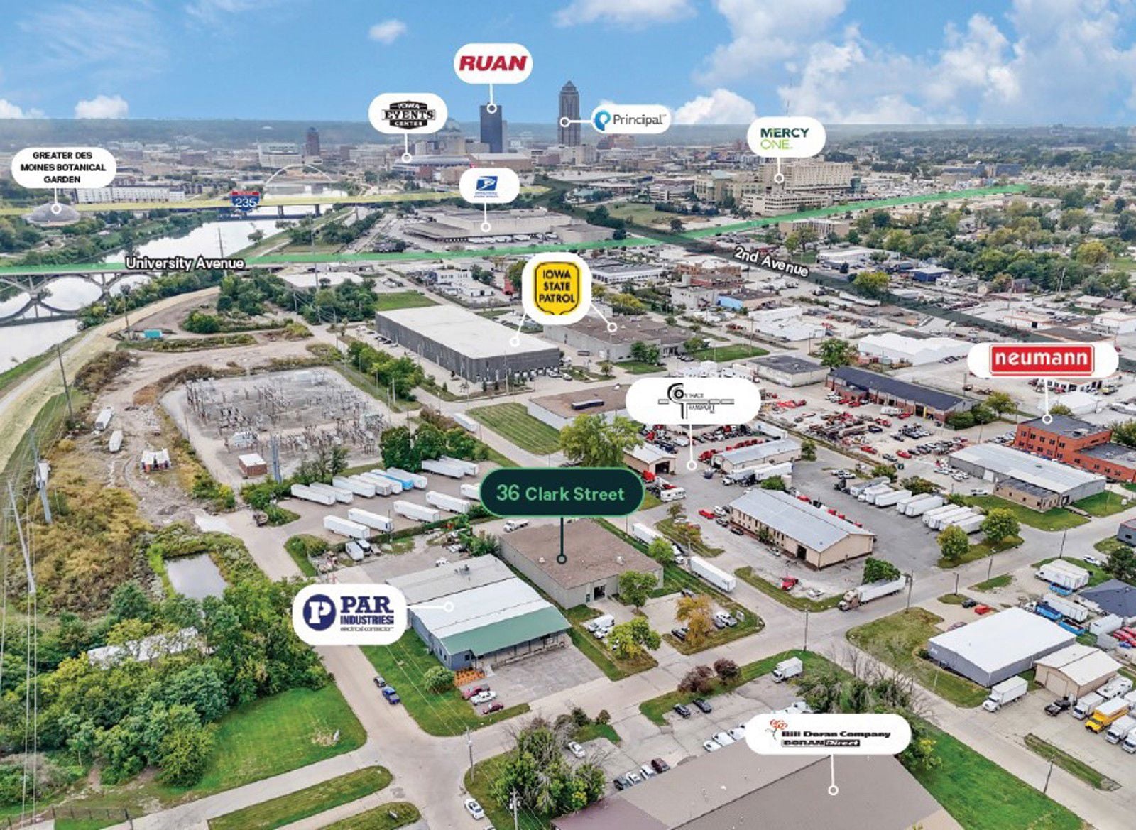 36 Clark Street Aerial