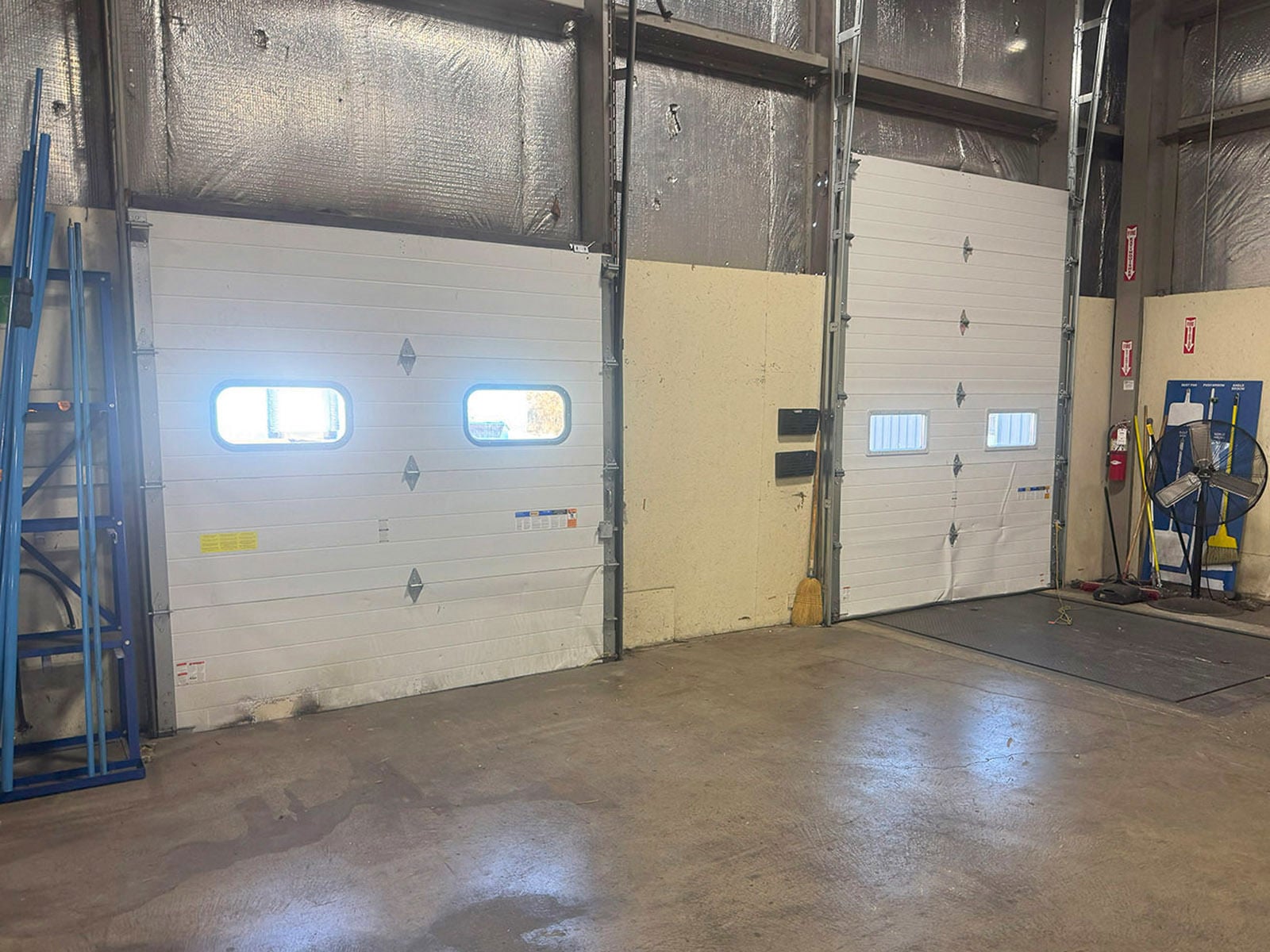 Unit 9 drive in doors