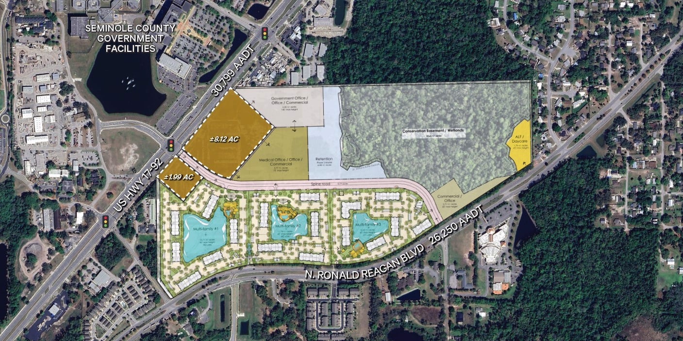 site plan - regan center