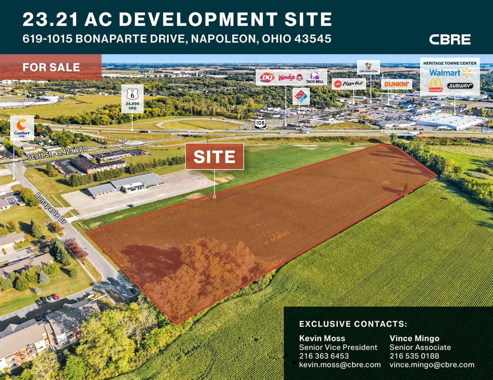 23.21 AC Development Site 619 Bonaparte Drive - Image 1
