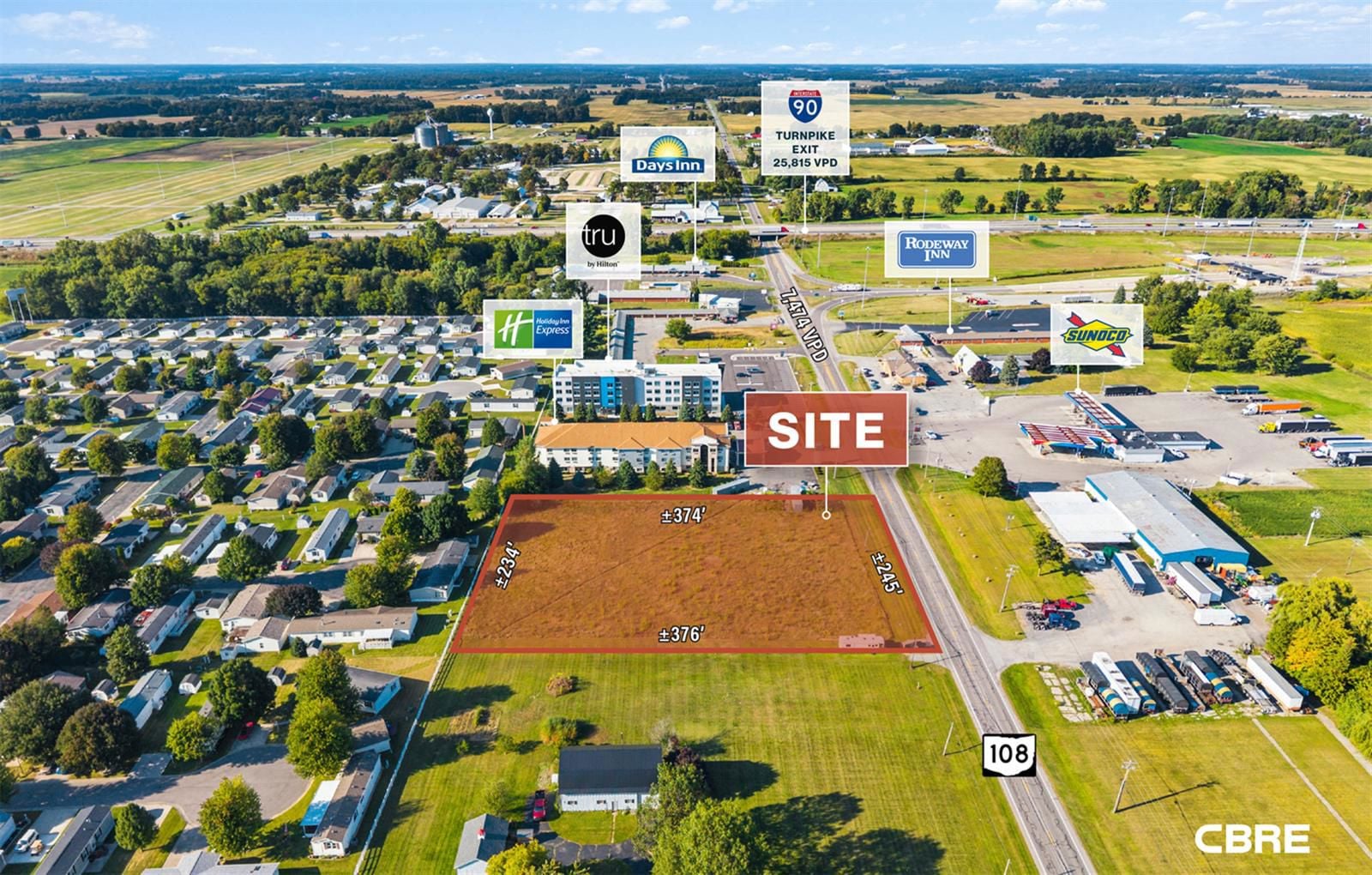 2.06 AC Development Site 8075 Ohio 108 - Image 2