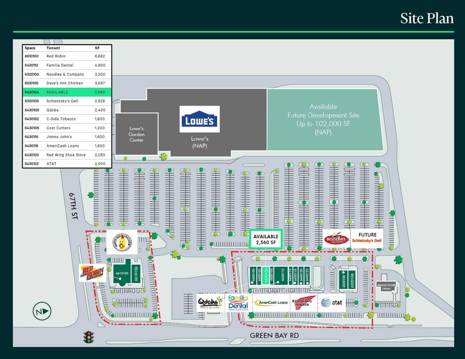 Site Plan_Indian Trail Plaza Retail