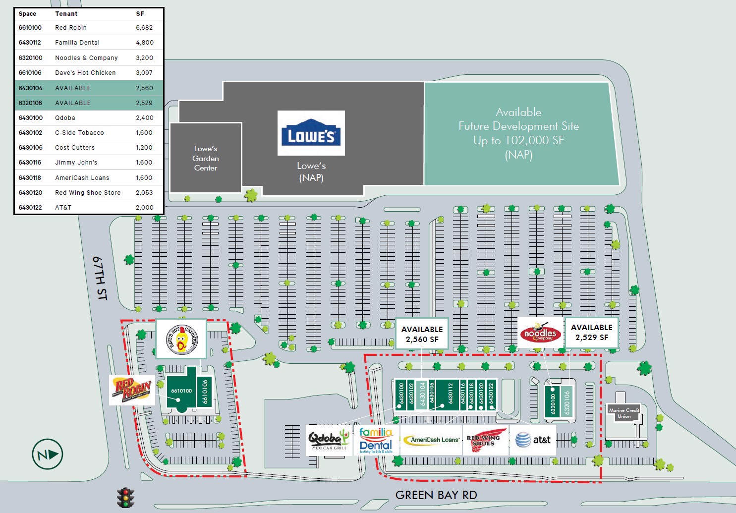 Site Plan_Indian Trail Plaza