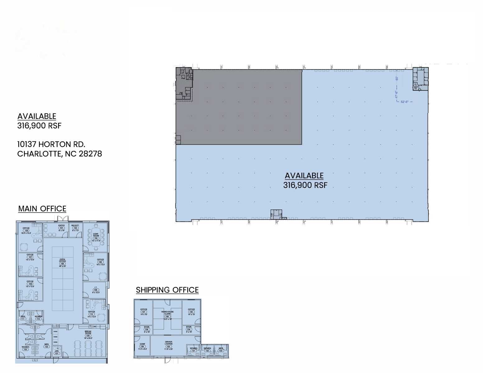 Updated Floor Plan with Offices labeled