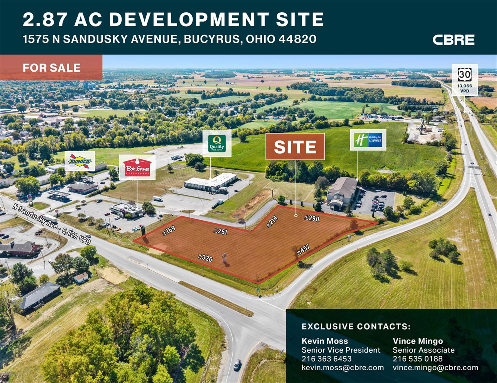 2.87 AC Development Site 1575 North Sandusky Avenue - Image 1