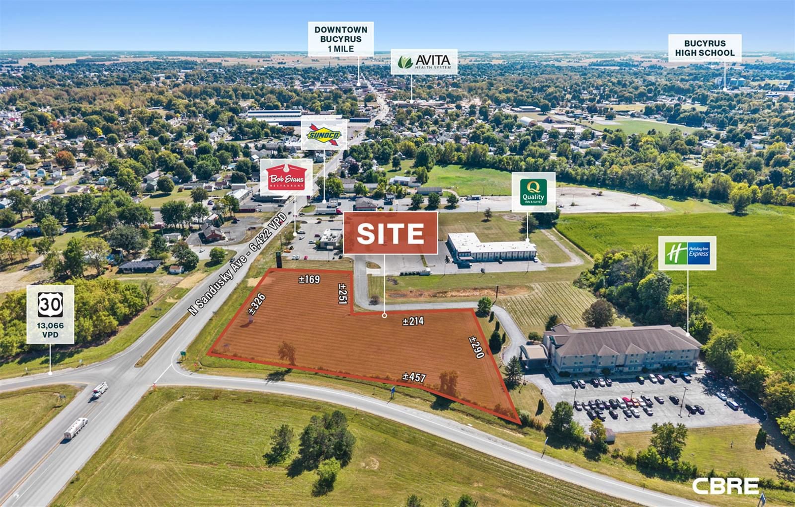 2.87 AC Development Site 1575 North Sandusky Avenue - Image 2