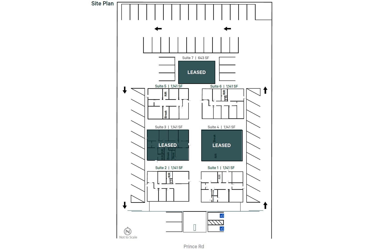 540 W Prince Rd - Site Plan