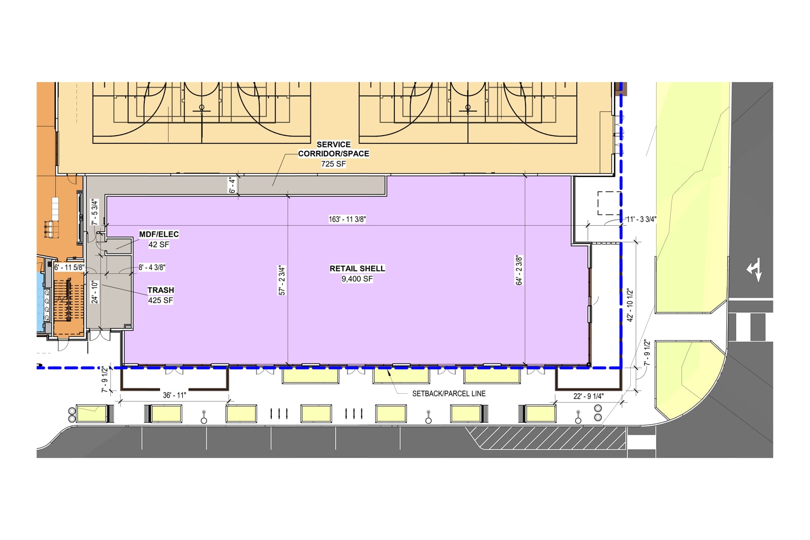 Retail Rentable Area Plans_Color