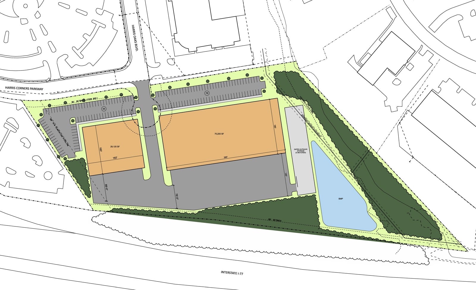 Site Plan_Harris Corners_103125