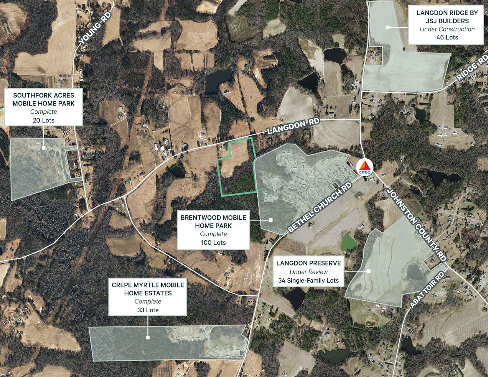 Langdon Creek - Aerial