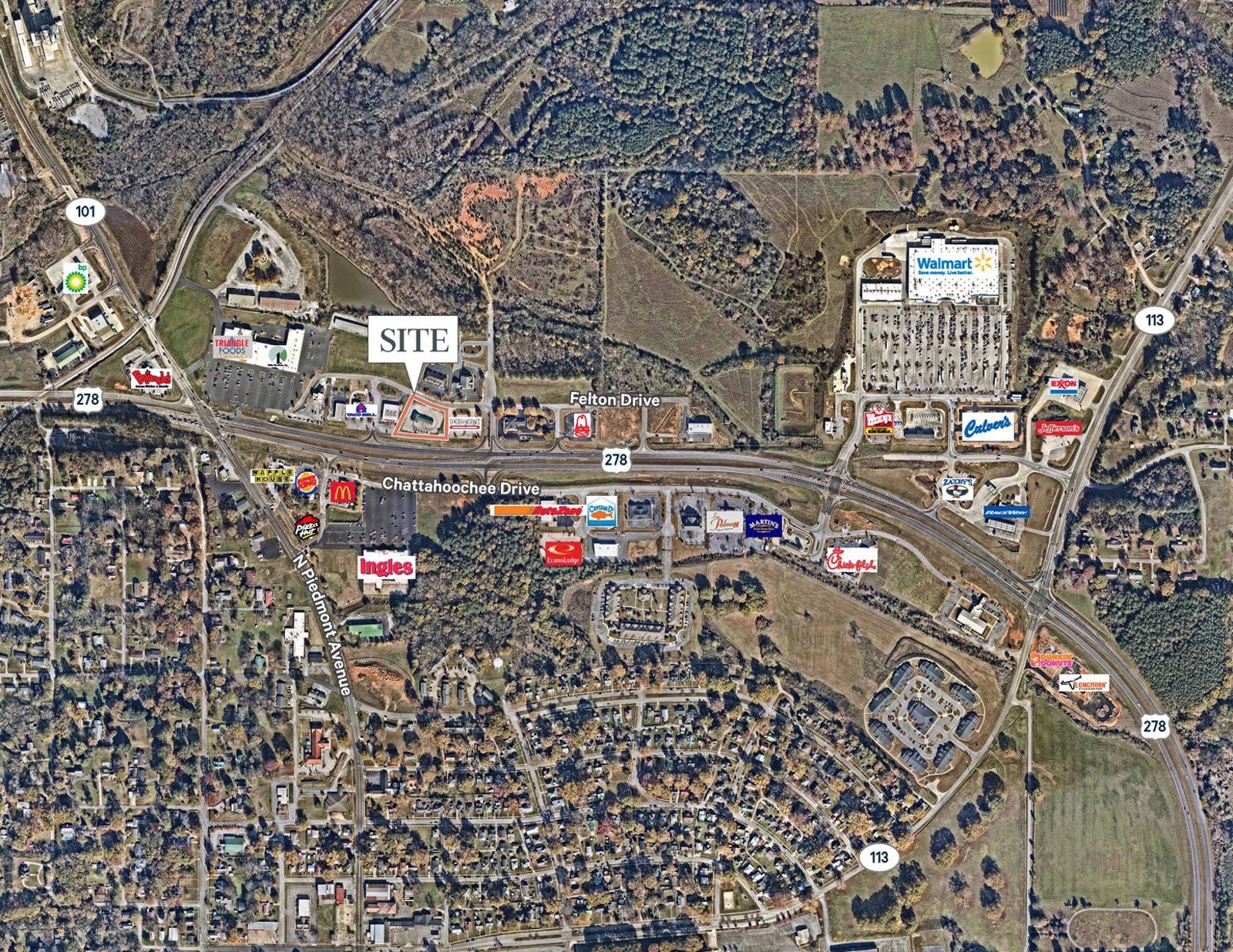 110 Felton Dr-Aerial