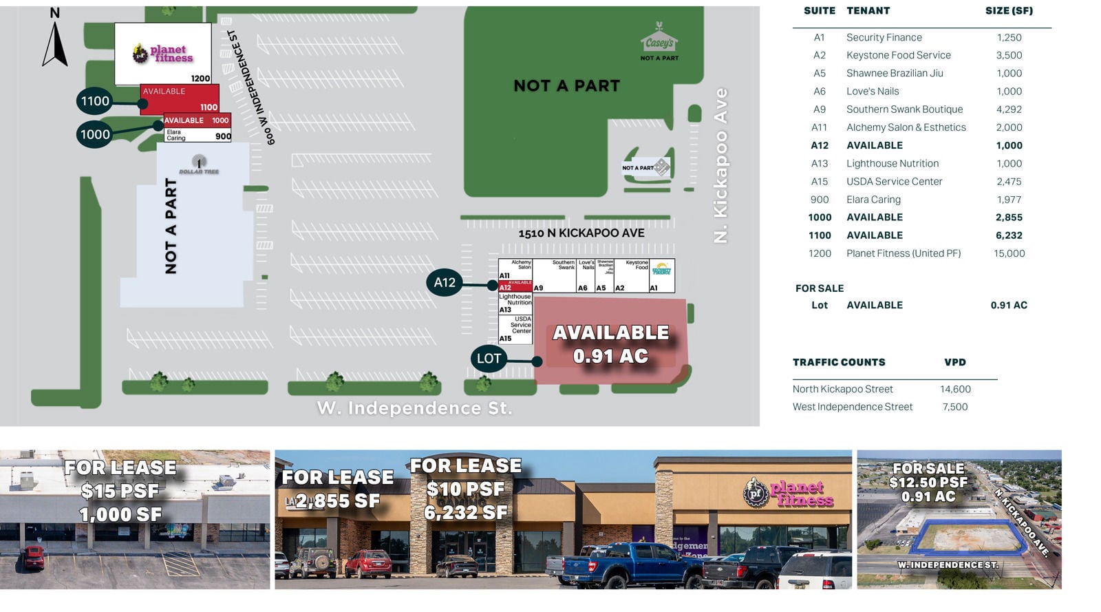 SHA Kickapoo Plaza - site plan - 02.19.26
